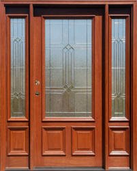 mahogany doors